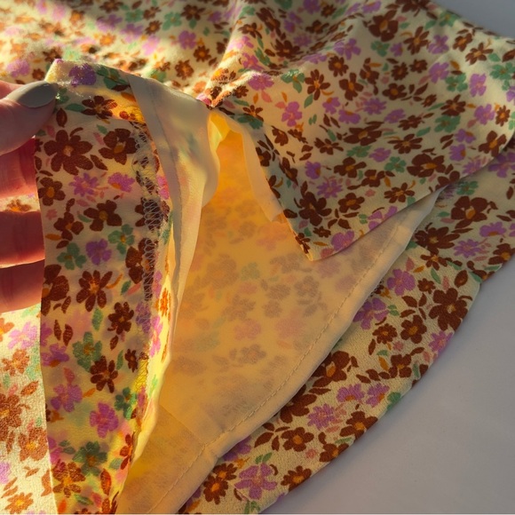 Mango Floral Mini Skirt - Picture 6 of 10